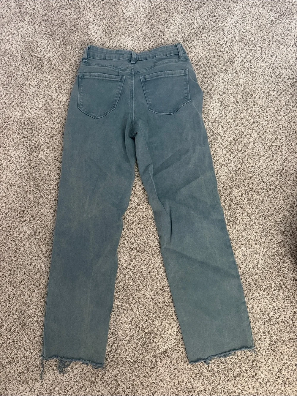 Zenana Outfitters Jeans in Teal - Picture 2 of 7